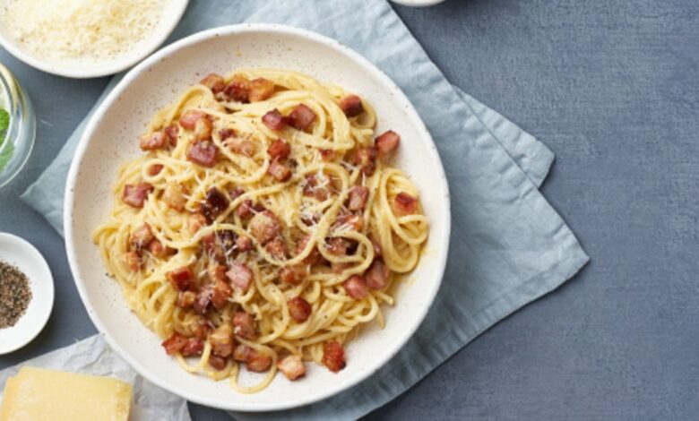 Las 5 mejores recetas de espaguetis a la carbonara, deliciosas y fáciles de preparar 1