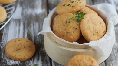 Galletas de queso cheddar, receta casera fácil 8