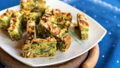 Pastel de acelgas y cebollas, receta de verduras fácil y sana 2