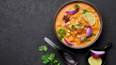 Pollo al curry con anacardos, receta rápida y fácil 3