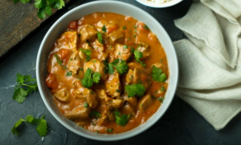 Pollo al curry al microondas, una receta espectacular lista en 10 minutos 1