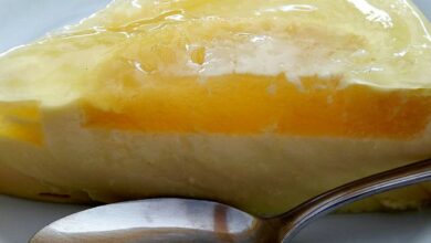 Tarta fría de piña sin horno, receta de un postre fácil 8