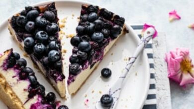 Día mundial de la cheesecake de arándanos, celebra esta fecha con la mejor receta 8