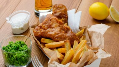 Fish and chips de caballa, receta de pescado auténtica británica 7