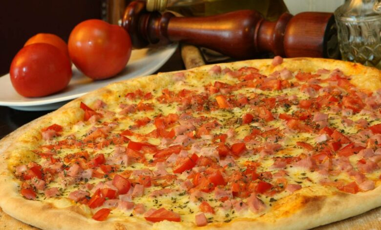 Pizza amatriciana, receta casera 1