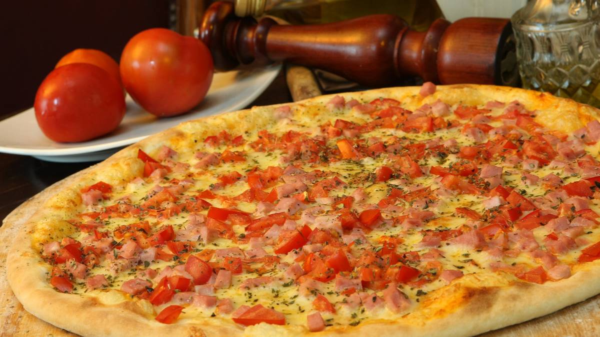 Pizza amatriciana, receta casera 4