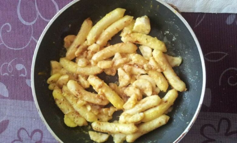 Receta de Stringoli de patatas (Kartoffelnudeln) 1