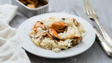 Receta de risotto de mejillones al estilo casero 6