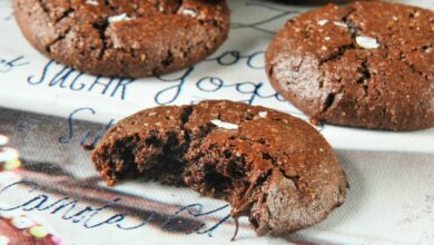 Galletas caseras a los tres chocolates 10