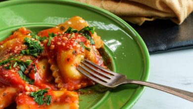 Receta de raviolis con salsa de carne al estilo italiano 1