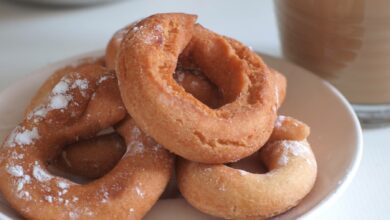 Rosquillas veganas, receta casera 11