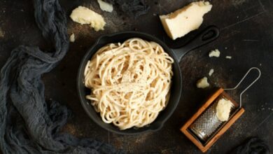 Receta de espaguetis cacio e pepe al estilo romano 9