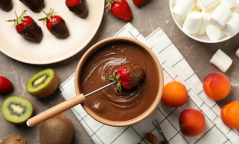 Receta de Fondue de chocolate: Una receta, mil posibilidades 1