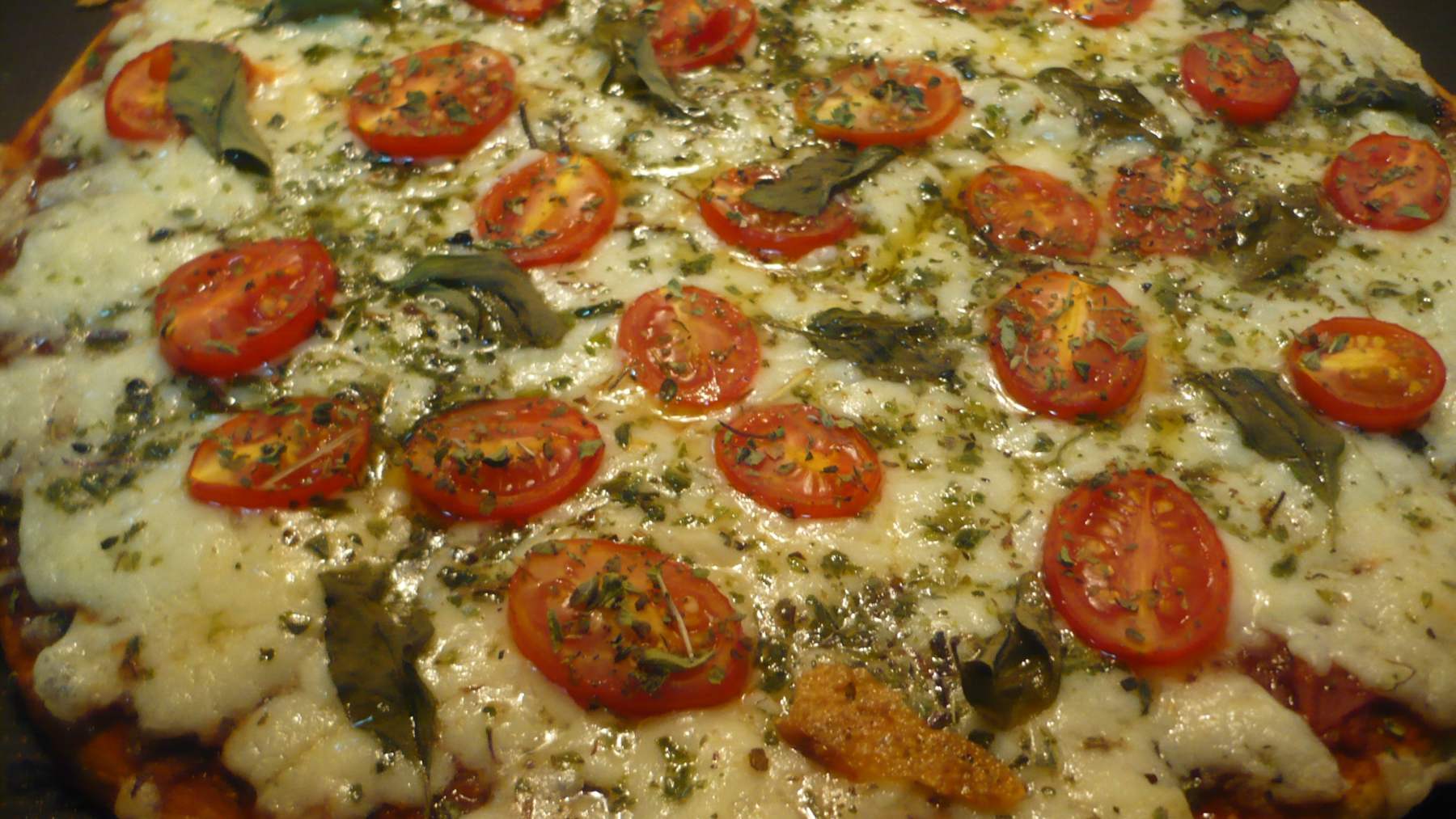 Pizza romana picante, sin gluten 4