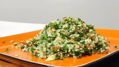 Tabulé o ensalada libanesa, una receta sabrosa 3