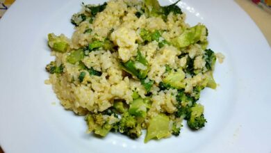 Arroz con brócoli: receta saludable 5