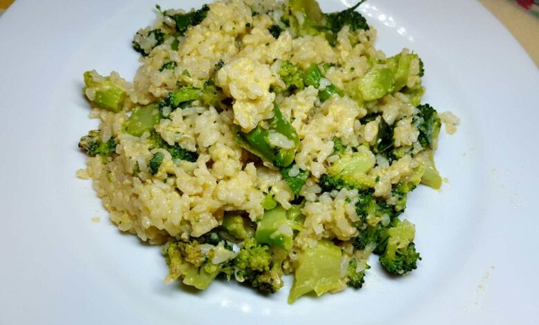 Arroz con brócoli: receta saludable 1