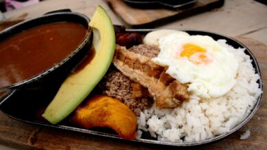 Arroz frito con morcilla, receta casera 7