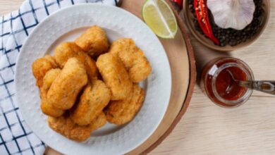 Croquetas de jamón light, receta saludable con harina de avena 5