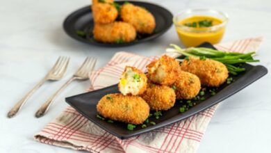 Croquetas de queso y mostaza, receta del aperitivo más deseado y fácil de preparar del mundo 5