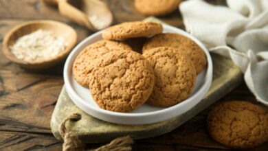 Galletas sin mantequilla de vainilla: repostería rápida 15