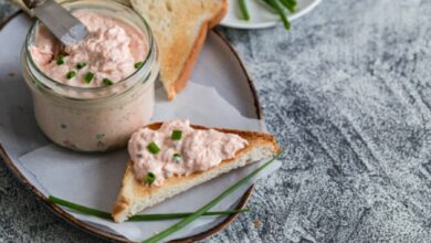 Paté de atún, mejillones y gambas 6