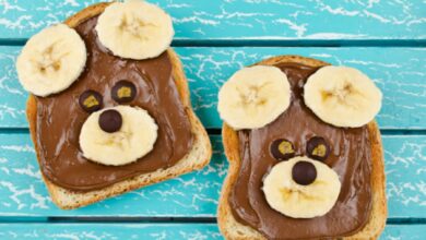 Sándwich de chocolate y plátano, receta de la merienda más rápida y saludable 8