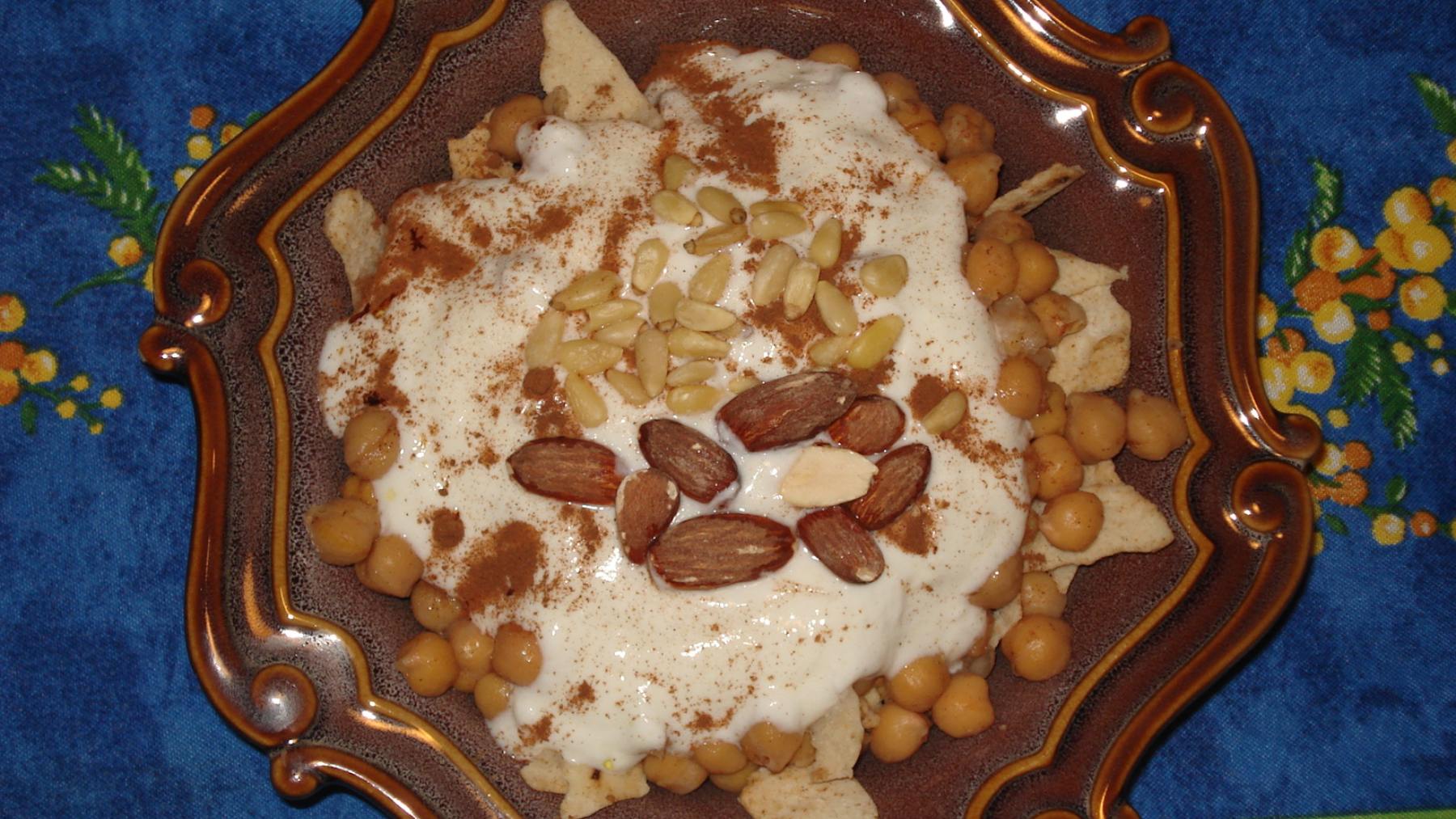 Berenjena con tomate y yogur al estilo árabe 4