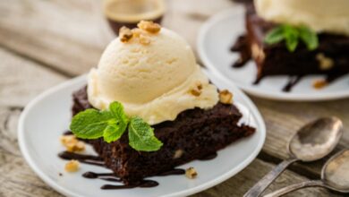 Pastel de nueces con chocolate, receta para preparar un postre casero de pastelería 4