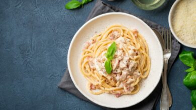 Espaguetis al cava, receta de pasta de lujo fácil de preparar 6