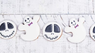 Galletas de Halloween sin gluten, receta fácil de preparar con 2 ingredientes 7