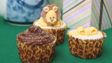 Receta de cupcakes temáticos fáciles para hacer con niños 4