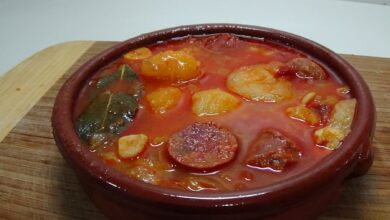 Sopa húngara de patata y chorizo 7