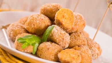 Croquetas de zanahoria y cebolla, receta saludable y original 4