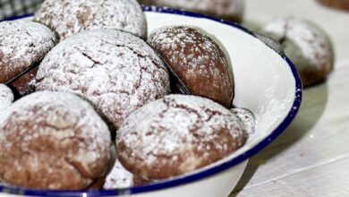 Galletas crinkles, receta casera 10