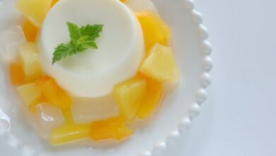 Panna cotta de Kéfir con coco, receta saludable fácil de preparar 1