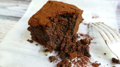 Pastel chiffon de cacao, receta USA 10