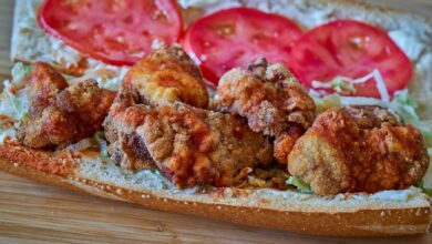 Po boy, el sándwich de camarones de Nueva Orleans 2