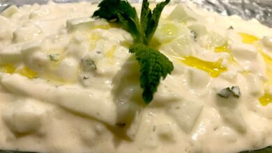 Salsa raita para pescado o platos picantes 3