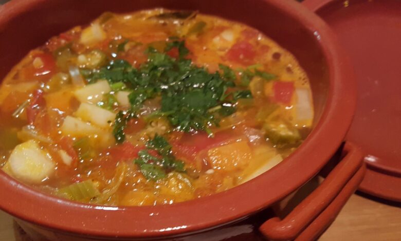 Sopa de verduras, receta griega 1