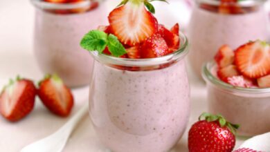 Crema de fresas, receta de postre rápido y saludable con solo 3 ingredientes 10