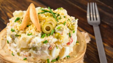 Ensaladilla de sepia, receta de entrante ideal para Navidad 3