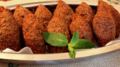 Receta libanesa de kibbe 7