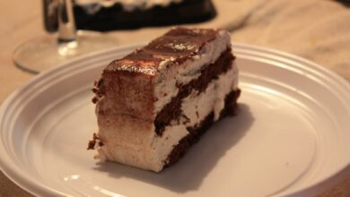 Tiramisú de mora, receta casera 2