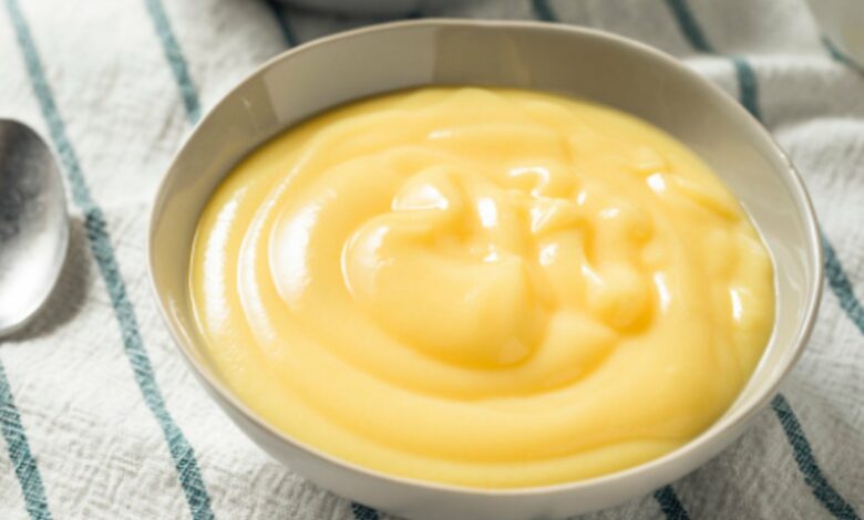 Crema pastelera mágica, receta sin huevos ni leche 1