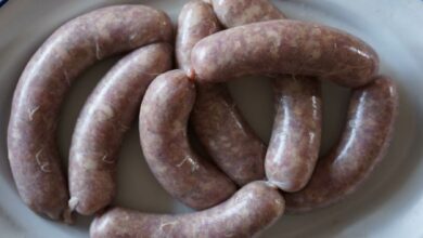 Receta casera de salchichas bratwurst 9