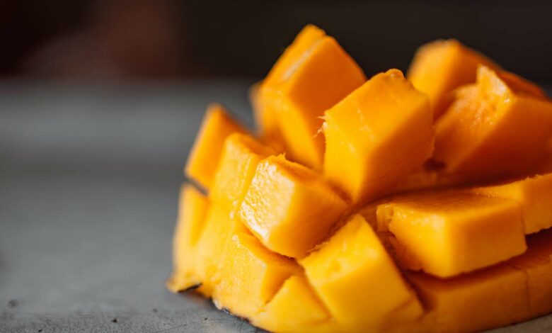 Bocaditos dulces de mango, receta casera 1