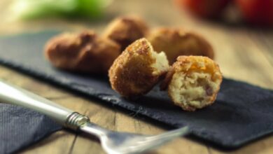 Croquetas de jamón y queso sin gluten ni lactosa, receta fácil de preparar 10