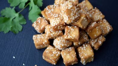 Tofu al sésamo: receta 100% vegana 9