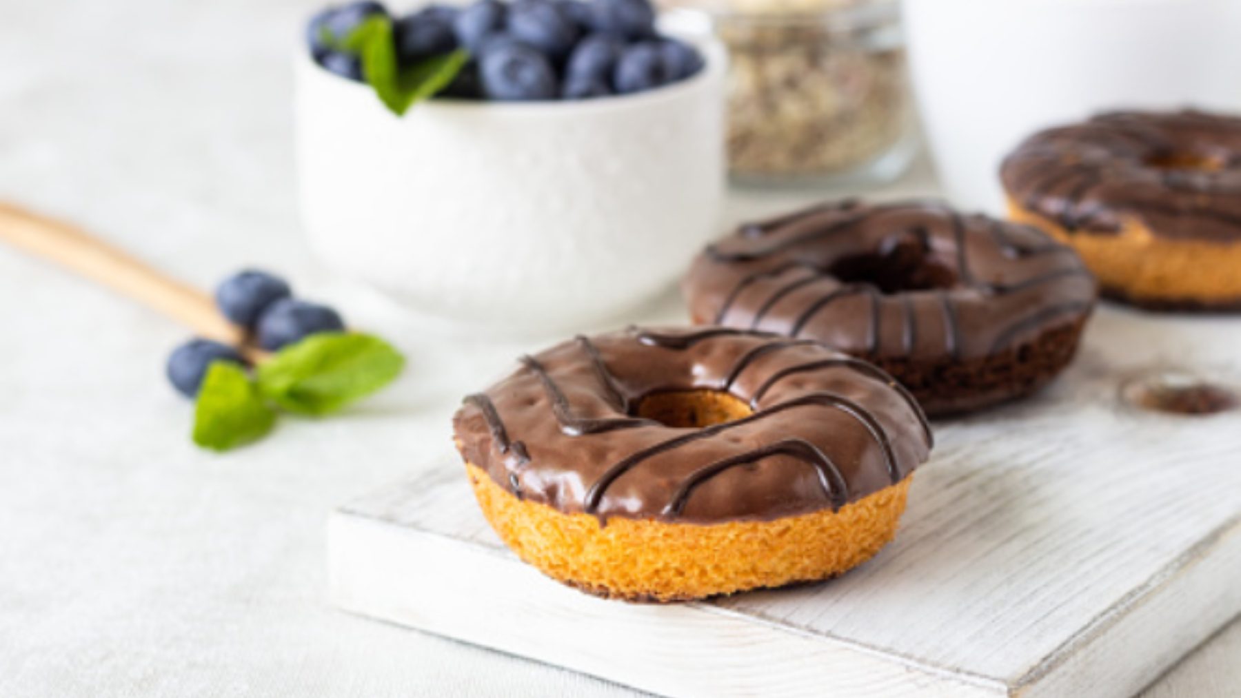 Donuts saludables con garbanzos y avena 4